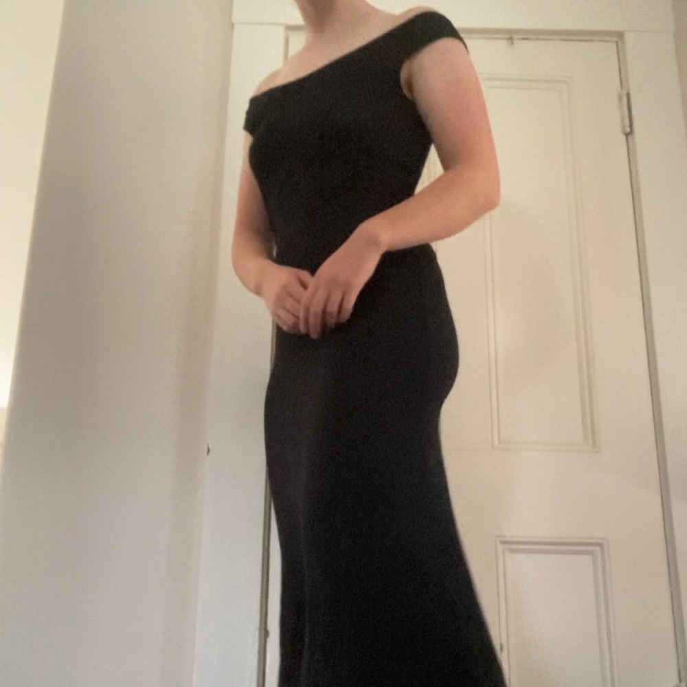 3/$15 Black Cotton Maxi Dress